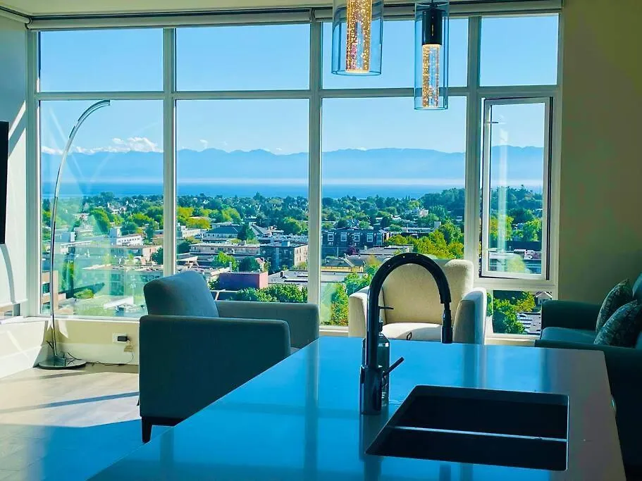 Luxury Downtown 2Bedroom Condo With Ocean Views ビクトリア 0*,