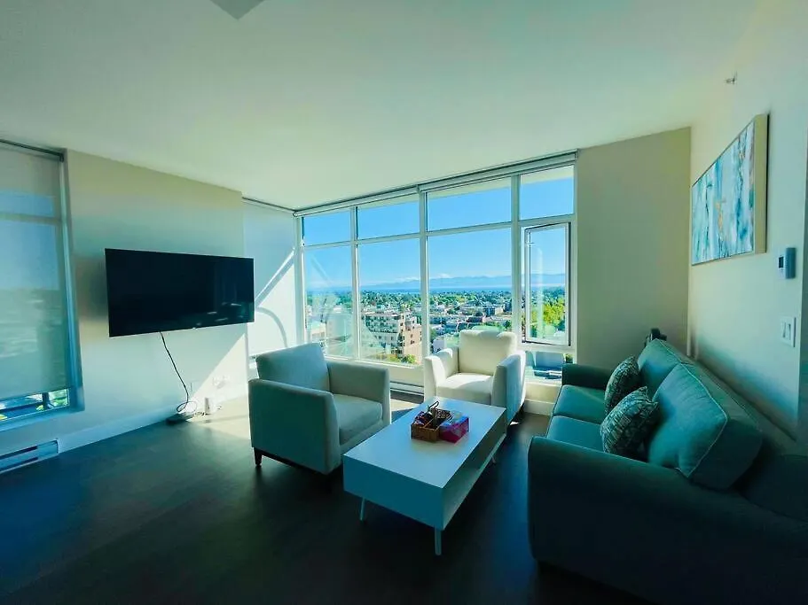 アパート Luxury Downtown 2Bedroom Condo With Ocean Views ビクトリア カナダ