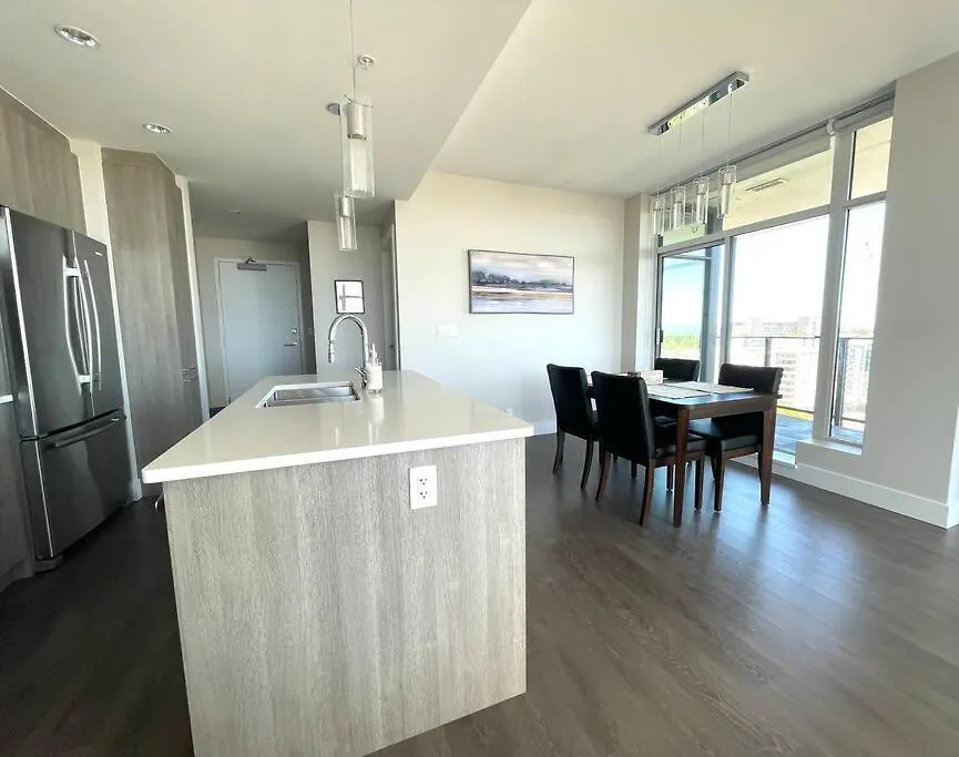 Lägenhet Luxury Downtown 2Bedroom Condo With Ocean Views Victoria