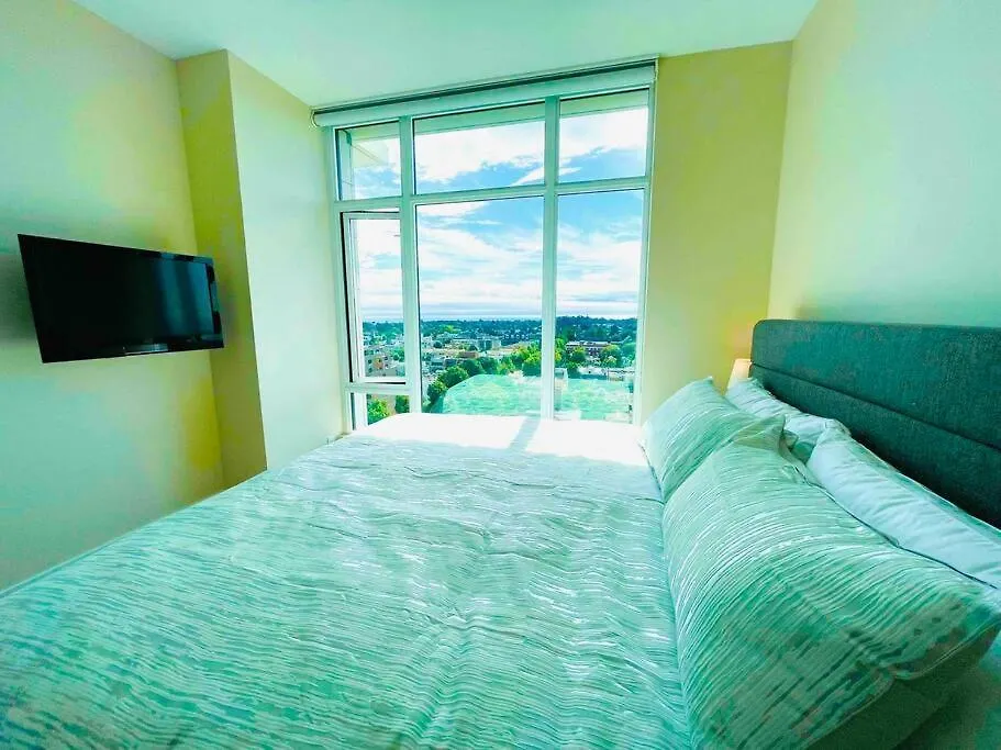 Luxury Downtown 2Bedroom Condo With Ocean Views Victoria Lägenhet