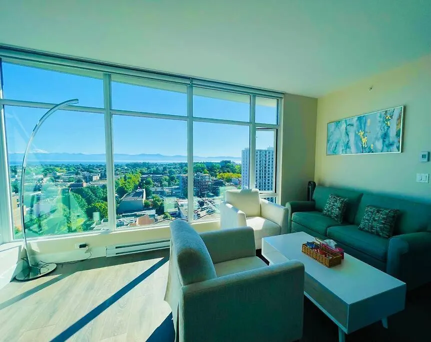 Luxury Downtown 2Bedroom Condo With Ocean Views Victoria Kanada