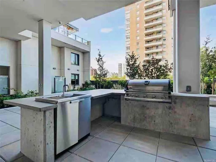 Luxury Downtown 2Bedroom Condo With Ocean Views Victoria Lägenhet